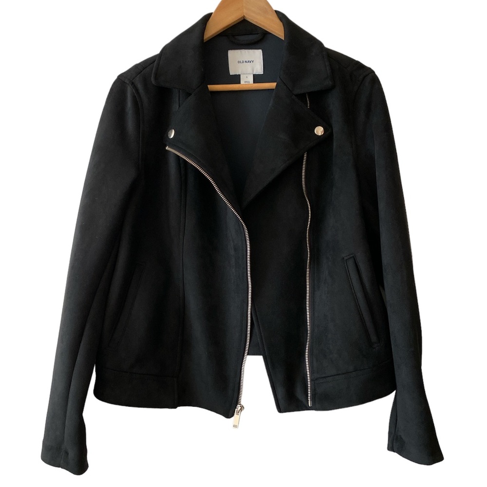Old Navy Moto Jacket Black Size S